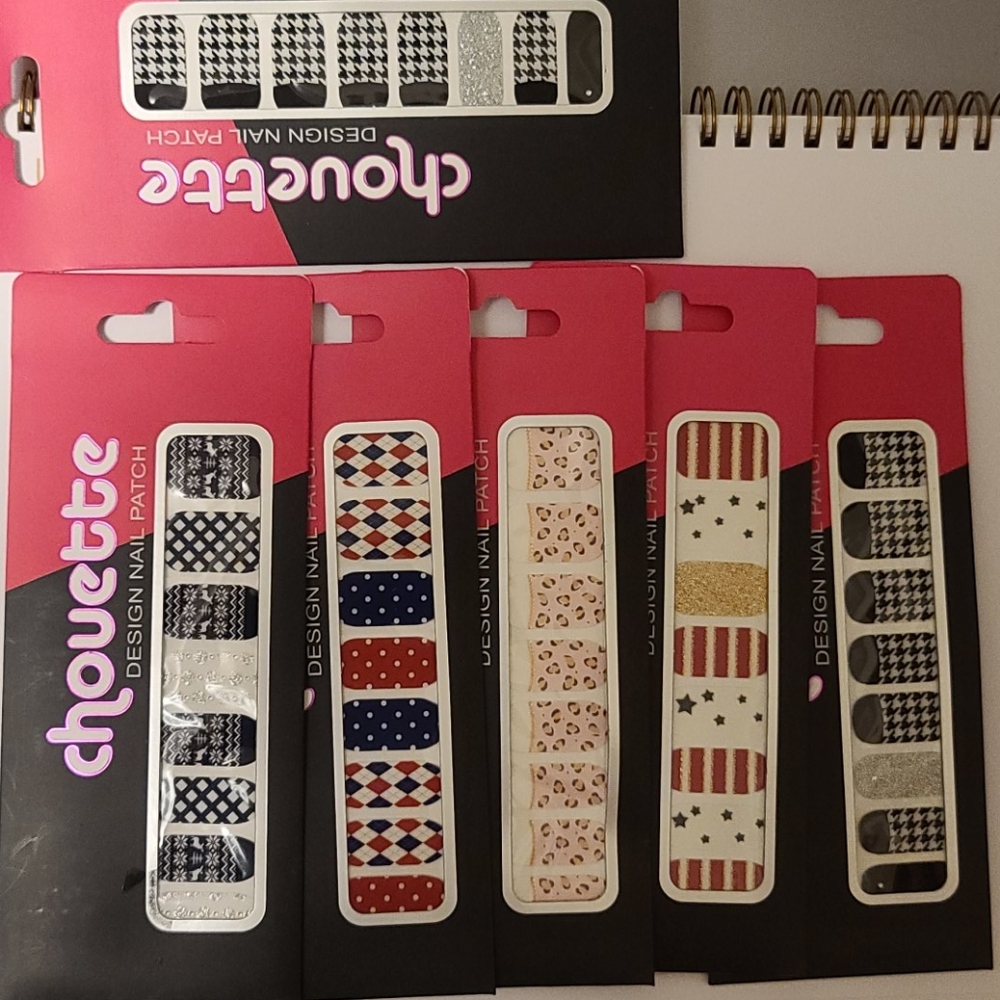 6x New Sets of Nail Stickers